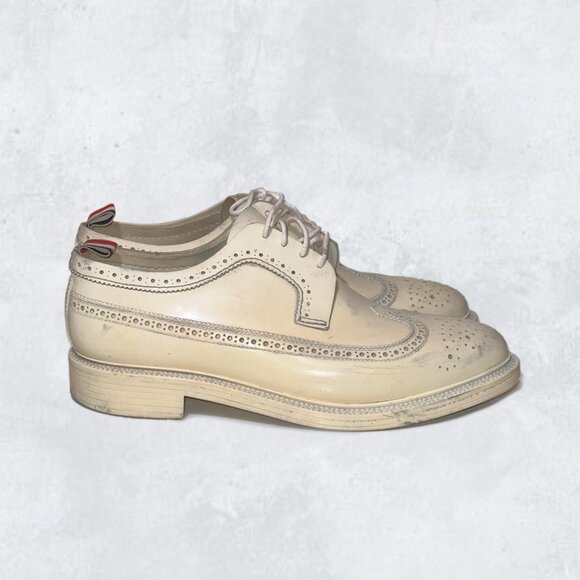 Thom Browne  Longwing Mens White Rubber Brogue Sz 9/ UE 42 main image 11